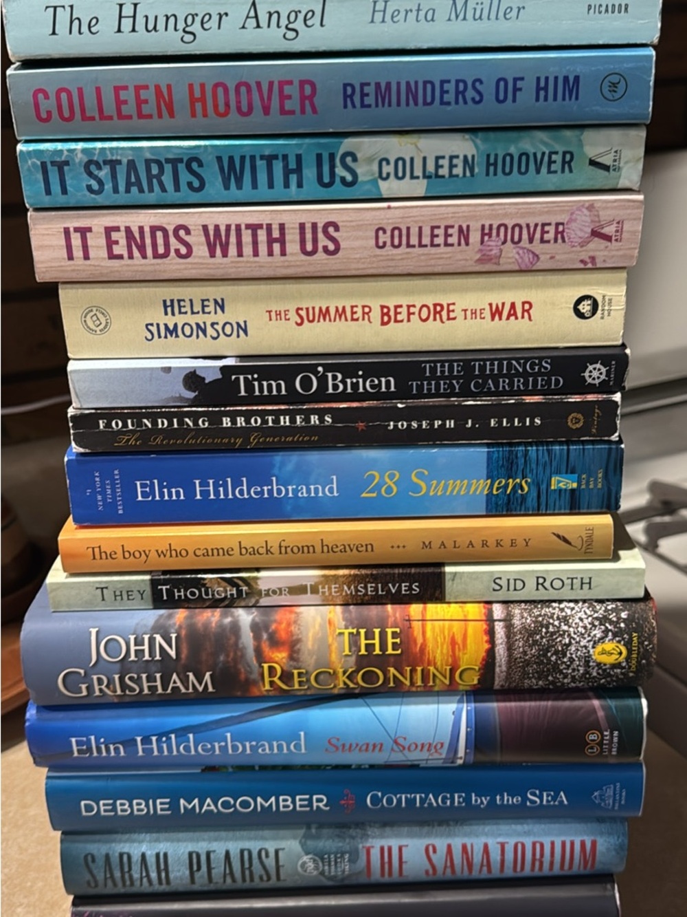 Assorted Hardcover Books Stack - Mixed Colors